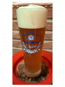 Weizenglas 0,5 Liter - Brauerei Grasser, Huppendorf 