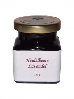 Heidelbeere Lavendel Fruchtaufstrich - Delikat im Glas, Ulrike Scherer 