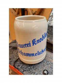 Steinkrug 0,5 Liter - Brauerei Knoblach, Schammelsdorf 