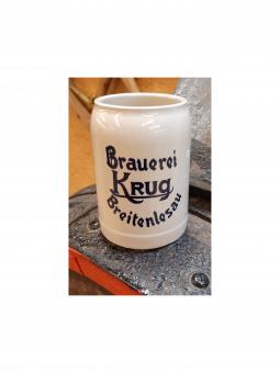 Steinkrug 0,5 Liter - Brauerei Krug, Breitenlesau 