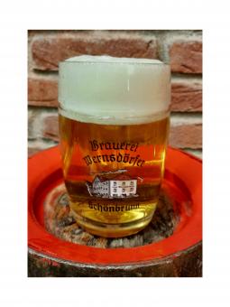 Glaskrug 0,5 Liter - Brauerei Wernsdörfer, Schönbrunn 